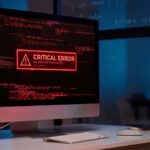Safety System FAILS — Lives Lost Computer screen displaying a critical error message in red