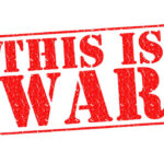 Congress SPLITS Over Staggering War Bill A bold red stamp with the text 'THIS IS WAR'