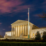 Supreme Court BOMBSHELL: Murdaugh Convictions Gone! The United States Supreme Court building at dusk.