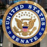 Senators Slash Own Pay: REAL or Ruse? Seal of the United States Senate displayed prominently
