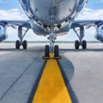 Airport Horror: Plane Hits Intruder on Runway (VIDEO) Airplane on runway with visible landing gear engines