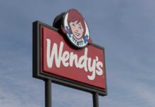 Wendy's restaurant sign featuring the brand logo