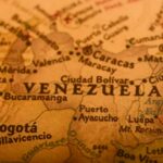 VIDEO: Double Quakes Hammer Caracas – Mass Casualties Close-up of a map highlighting Venezuela and surrounding regions