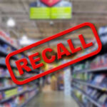 Border Lapse Triggers Massive Beef Recall Blurred store aisle with RECALL stamp overlay.