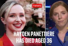 Beloved Star Gone — Questions Swirl, No Answers Hayden Panettiere - who starred in Heroes and Nashville - has died aged 36