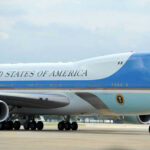 Iran Plot? Air Force One Becomes Decoy Airplane labeled United States of America on runway