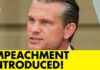 Impeach The Pentagon Chief? Republican Congressman moves to impeach Pete Hegseth