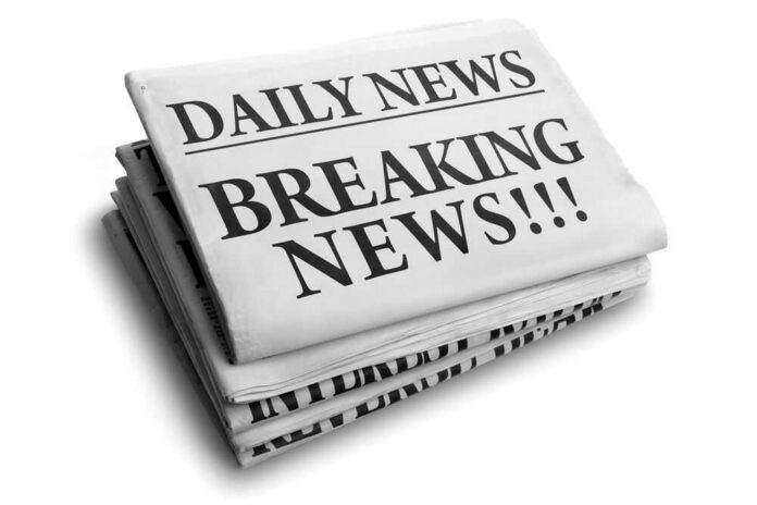 shutterstock_108722090-1 Stack of newspapers with breaking news headline