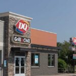 Dairy Queen Grill & Chill restaurant exterior on a sunny day
