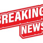 Bold red graphic displaying the words 'Breaking News'