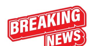 Bold red graphic displaying the words 'Breaking News'