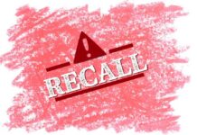 Recall Forces Walmart To Yank Popular Food Recall alert with an exclamation mark on a red background