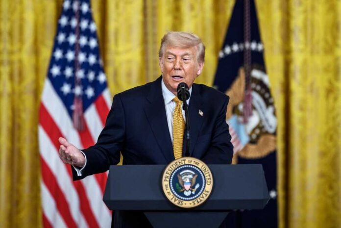 President,Donald,J.,Trump,Delivers,Remarks,At,A,Military,Mothers' President Donald Trump
